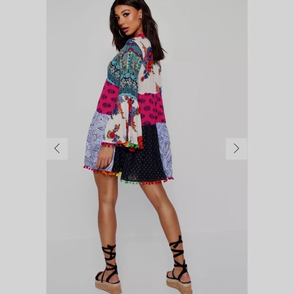 ANADAS Patchwork Dress - image 16